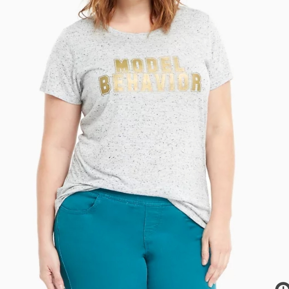Torrid Model Behavior Tee